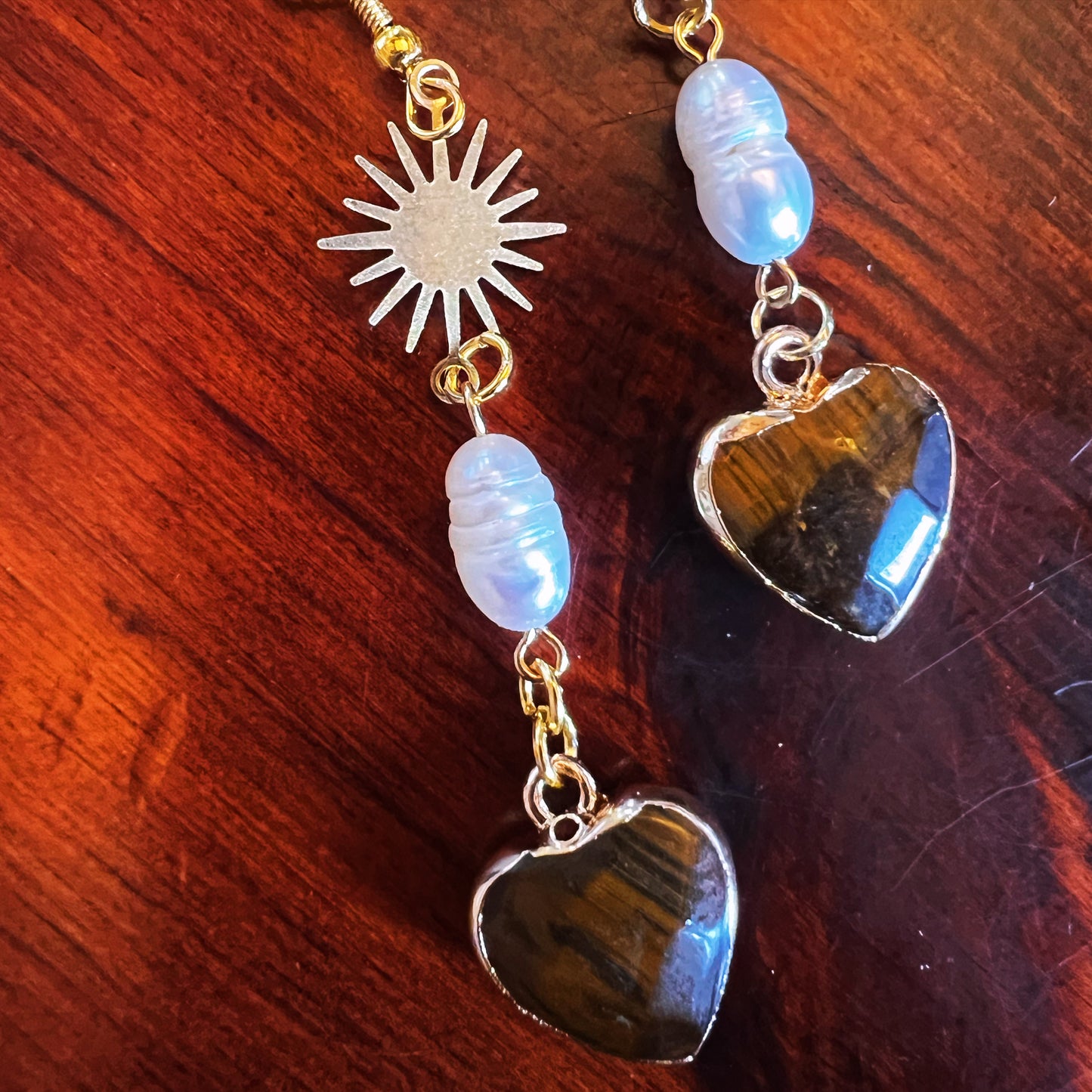 Sunshine Tiger’s Eye Dangle