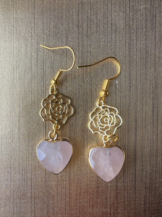 La Vie en Rose Dangles