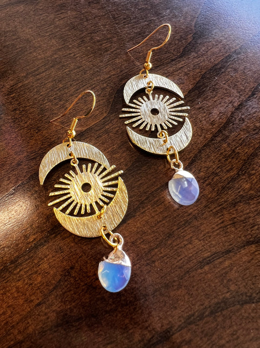 Opalite Intention Dangles