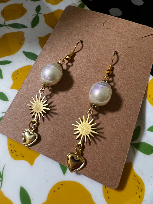 For the Love of a Pearl Earrings